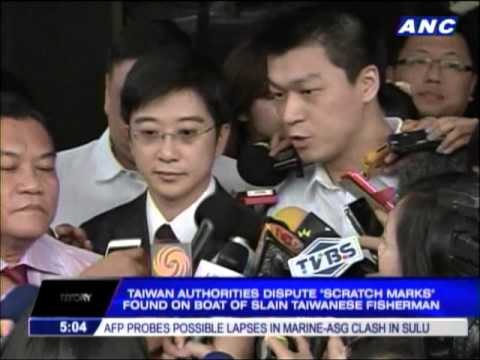 Taiwan disputes 'scratch marks' found on Taiwanese boat
