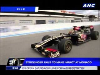 Stockinger fails to make impact at Monaco