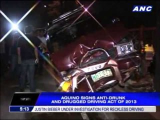 Drunk driving now illegal in the Philippines