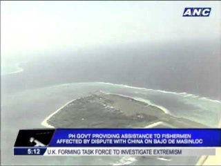 PH helps fishermen affected by sea row