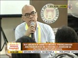 Abunda, Medved turn over classrooms in Laguna