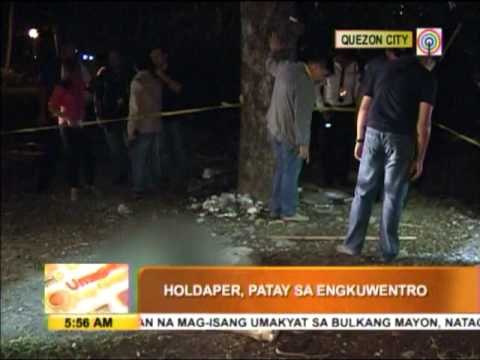 Alleged robber shot dead in QC