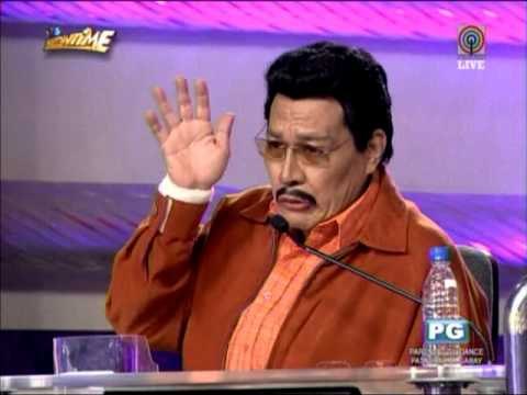 Willie Nepomuceno as Erap joins 'Showtime'