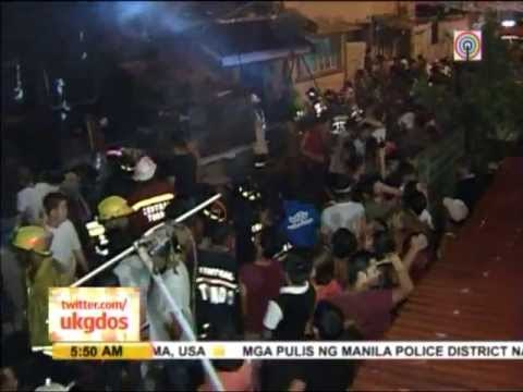 Fire razes 40 homes in Manila
