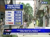 Taiwanese tourists leave Philippines