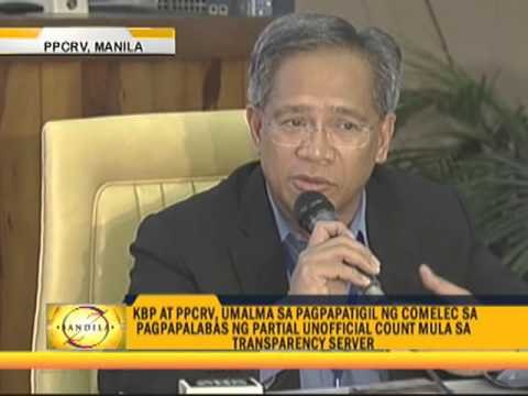 Publishing of results from Comelec server suspended