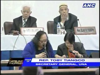 UNA asks Comelec to defer partial proclamation