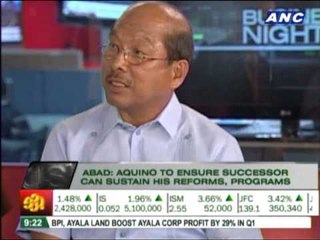 Abad: Aquino can name successor