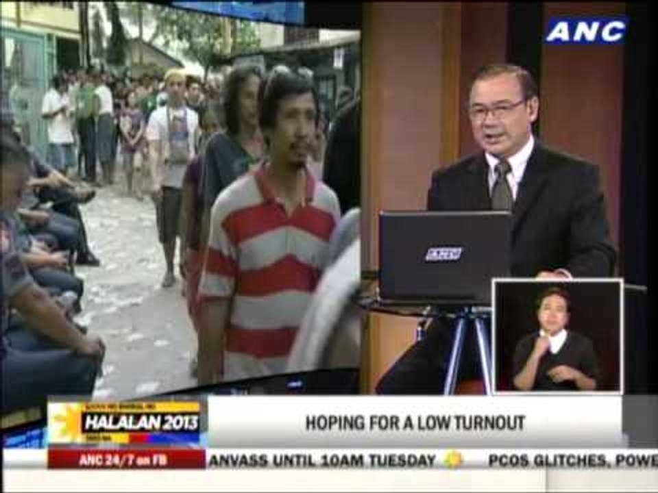 Teditorial Hoping for a low turnout