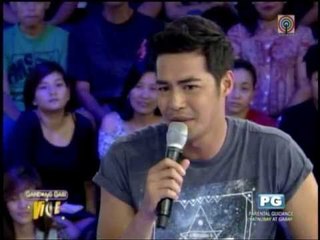 Zanjoe mimics Bea's poses on GGV