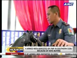 Armed men arrested in Cebu