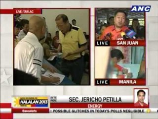 PNoy casts vote in Tarlac