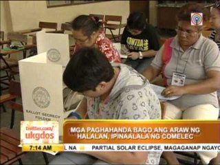 What to remember before the May 13 polls