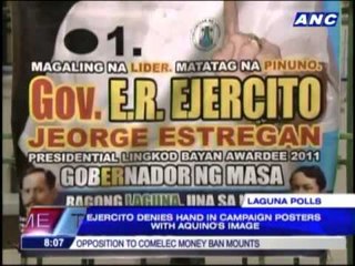 ER Ejercito I'm relying on Erap, not PNoy