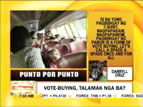 Punto por Punto: Vote-buying, talamak nga ba?