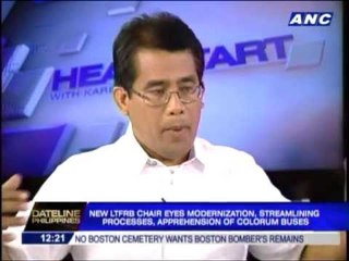 New LTFRB chair wants to modernize agency
