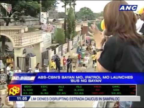 BMPM's 'Bus ng Bayan' kicks off Metro Manila tour