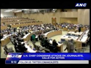 Palace: Gov't committed to efforts vs media killings