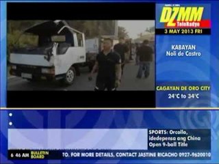 5 hurt in C-5 van-taxi collision
