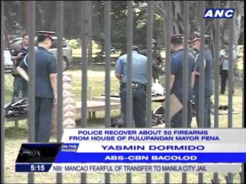 Mayor with 50 firearms in hot water