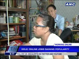 Looking for work Try an online job