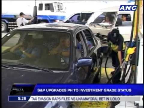 Philippines gets S&P investment grade rating