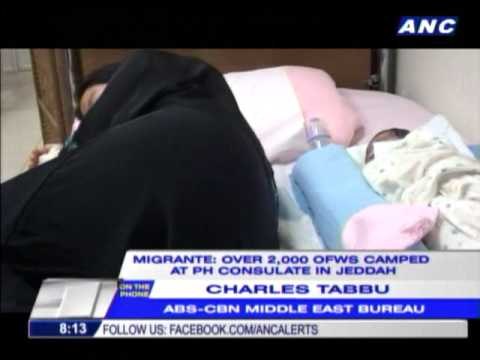 More undocumented OFWs flock to Tent City in Jeddah