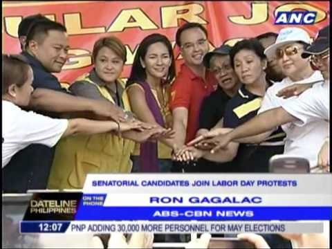 Workers mark Labor Day with protests