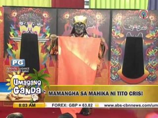 'Quick mask' artist Cris Castro performs on 'UKG'