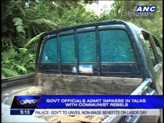 NPA peace talks in stalemate