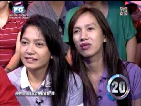 Vice Ganda plays on 'Minute To Win It'