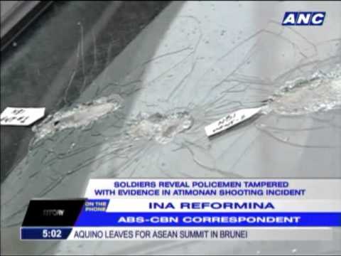 Cops accused of rigging evidence in Atimonan shooting