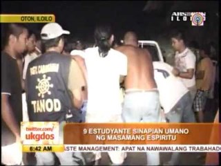 9 students 'possessed' by spirits in Iloilo