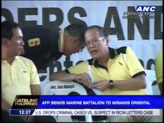 AFP sends Marine battalion to Misamis Oriental