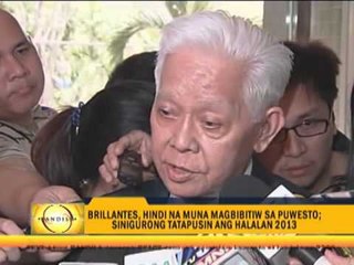 Brillantes stays at Comelec