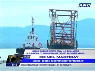 Experts assess Tubbataha damage