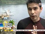 Atom Araullo tries cliff diving in Boracay