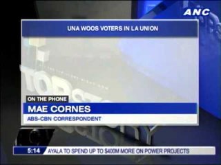 UNA woos voters in La Union