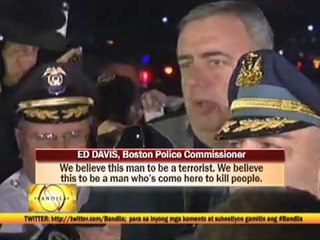 Boston on lockdown amid hunt for blast suspect