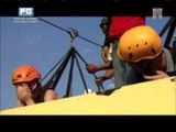 Celebrity summer: Xian bungee-jumps, Gerald cliff-dives
