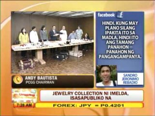 Punto por Punto: Jewelry collection ni Imelda isasapubliko na