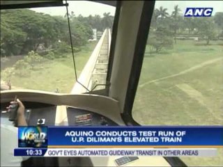 PNoy wants better UP-Diliman monorail
