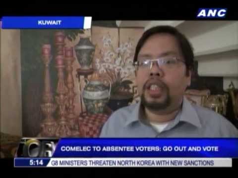 Comelec to overseas absentee voters: Go out and vote