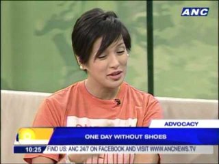 Barefoot walk on April 16 aims to provide shoes to kids