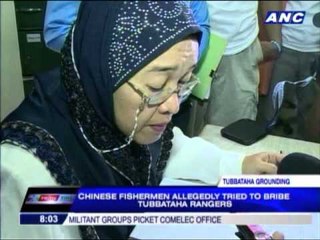Chinese fishermen tried to bribe Tubbataha rangers?