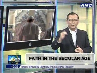 Teditorial: Faith in the secular age