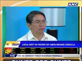 LGUs not in favor of abolishing cedula