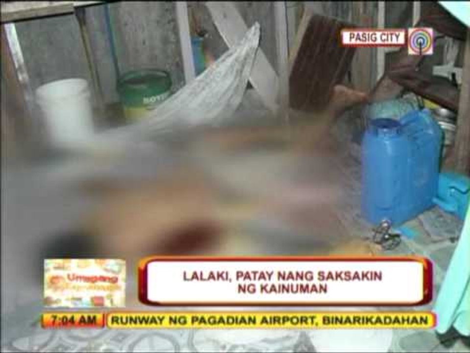Man kills drinking buddy in Pasig