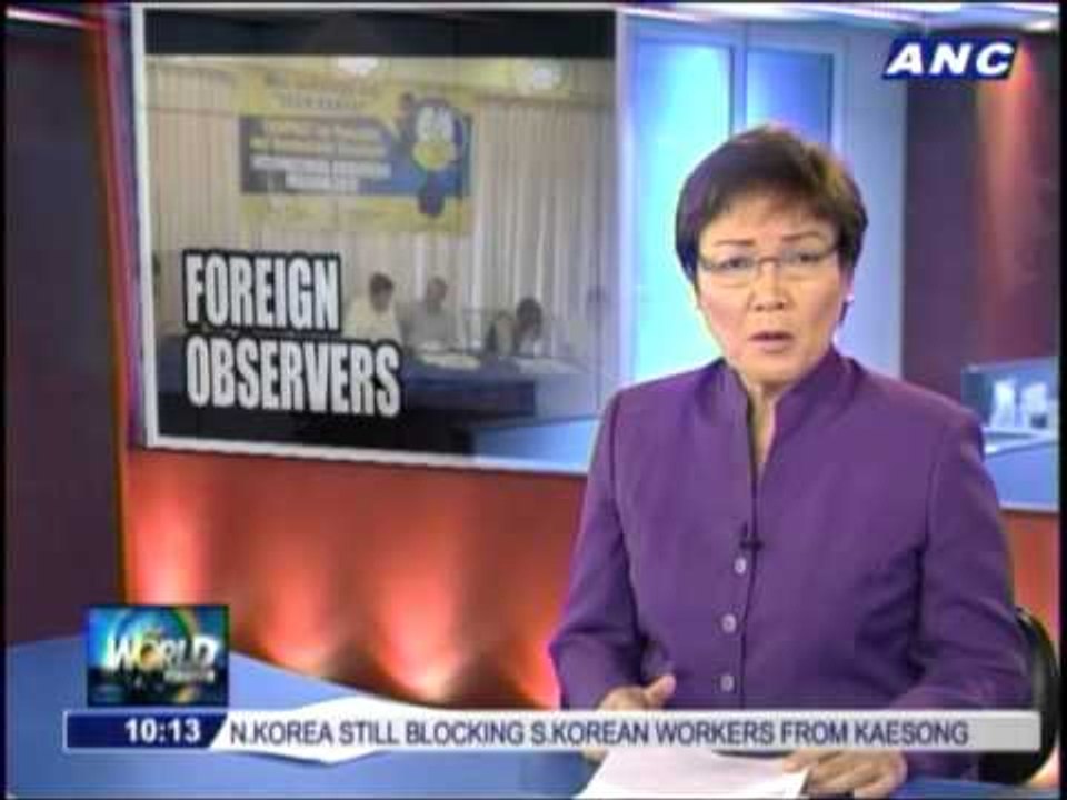 Foreign observers to monitor poll hotspots