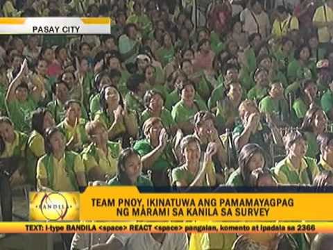 Celebrity look-alikes join Team PNoy rally